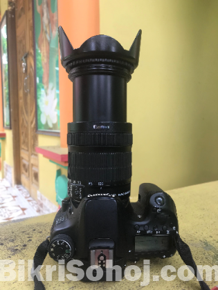 Canon 70D with 18-135 Stm lens & Godox Flashlight